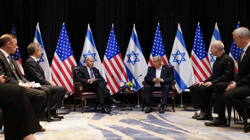 Israel-Hamas war rages as Biden arrives in Tel Aviv