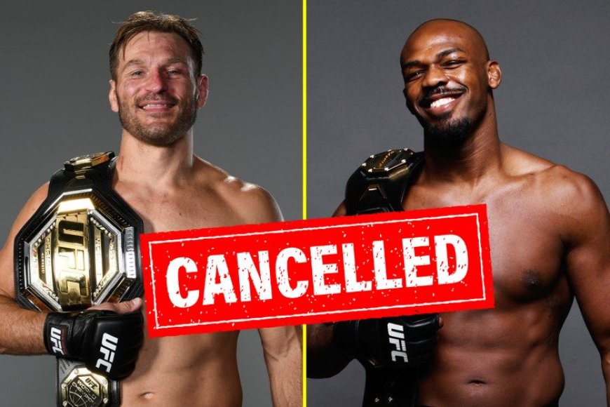 Jon Jones vs Stipe Miocic cancelled due to injury UFC 295: