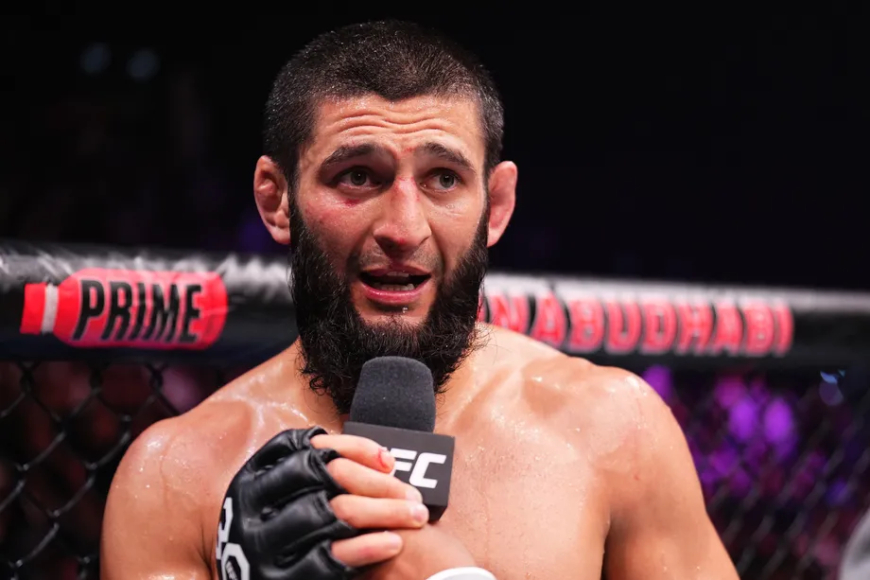 Khamzat Chimaev bows out of UFC 300 main event sweepstakes